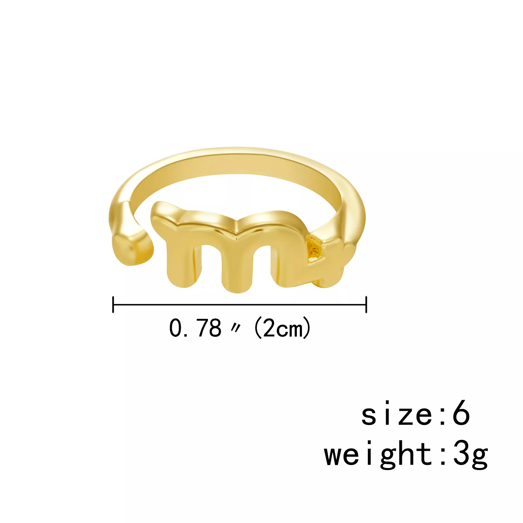 Taurus Gemini Cancer Leo Silver Zodiac Sign Diffuser Adjustable Ring Gift  Wrap